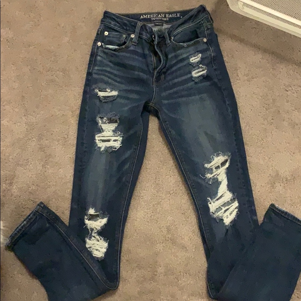 American Eagle Hi Rise Jeans